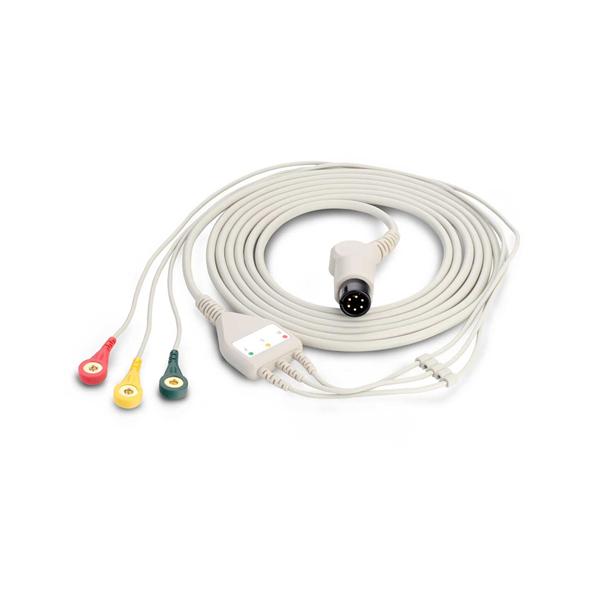 Cable Electrocardio Edan 3 Lead Each